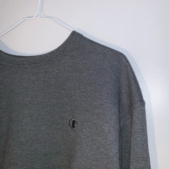 Gray Vintage Champion Sweatshirts - Picture 2 of 4